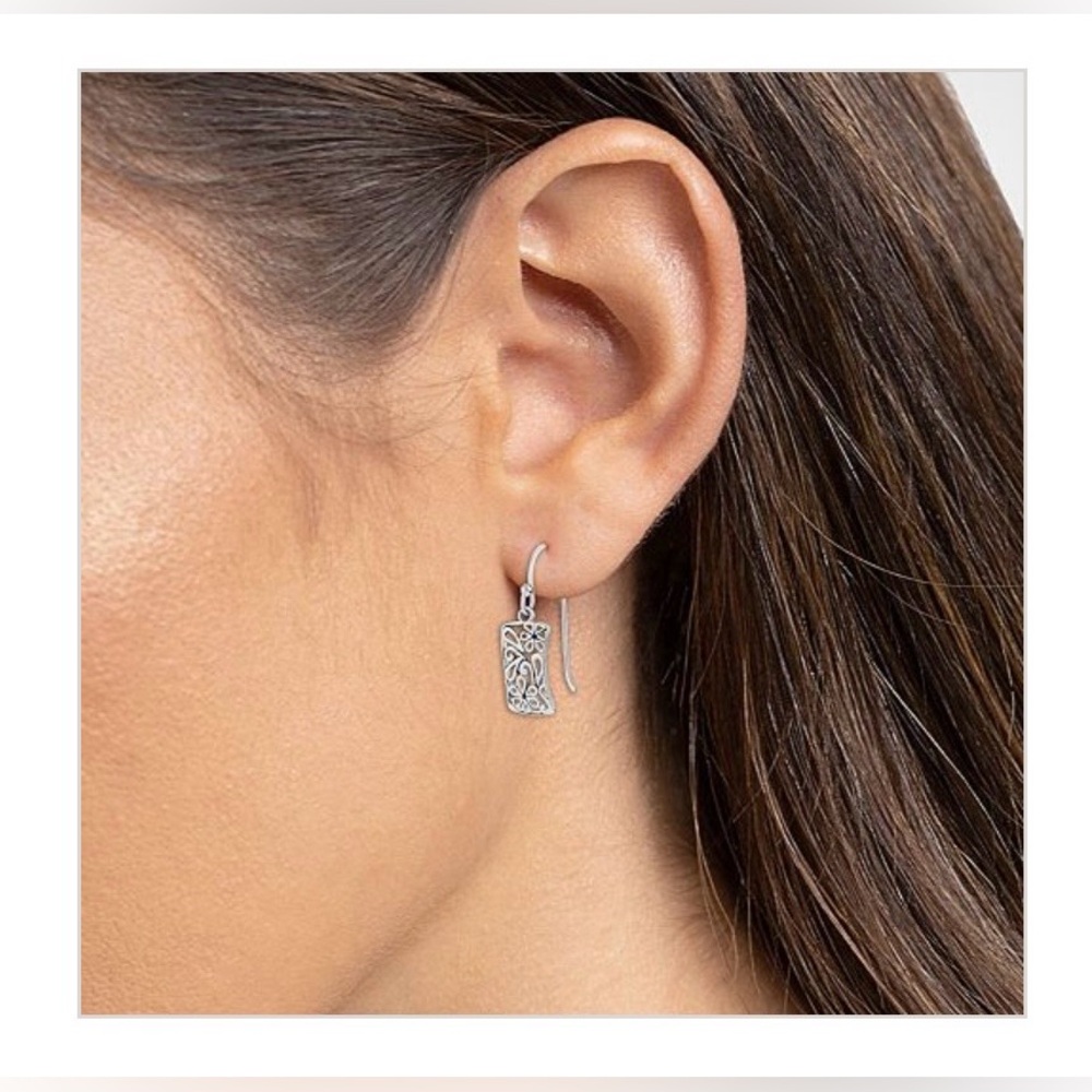 Kohl's Primrose Sterling Silver Floral Earrings - Picture 5 of 5